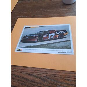 1989 Revell ASA Camaro #17 Superflow Racing Print Chevy 8.75x5.75 NASCAR